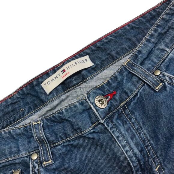 Vintage Tommy Hilfiger 2003 Ero Ero Blue Denim Jeans Y2K Sz 2 - Picture 5 of 16